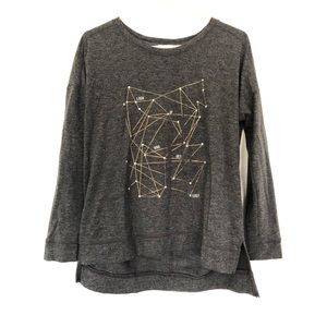 Grey long sleeve tee SIZE SMALL